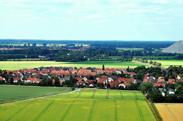 Blick auf den Sehnder Ortsteil Wassel