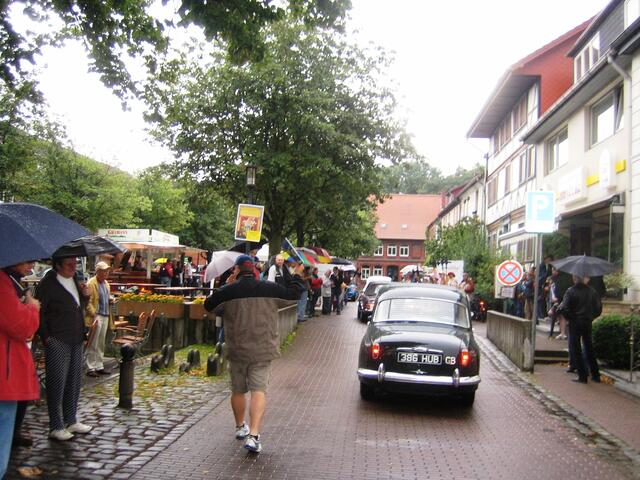Vor der Kontrollstelle