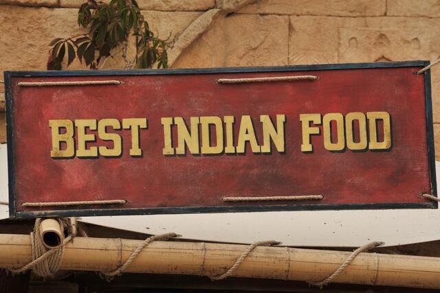 Und nach dem Rundgang: Hier öffnet Indien seine köstliche Küche!