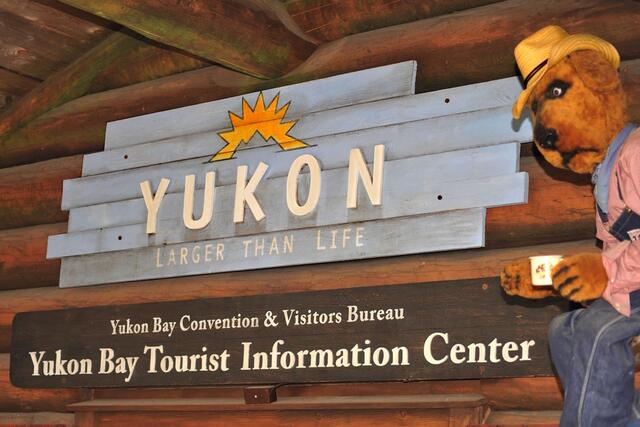 Hier ist zu erfahren: 2010 soll Yukon Bay fertig sein