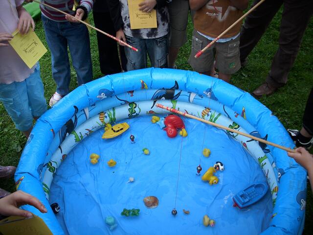 Wer holt hier die größten Fische....