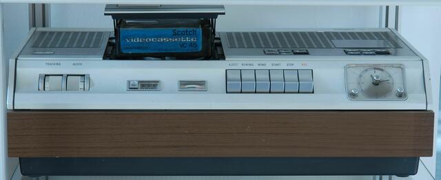 einer der ersten video recorder