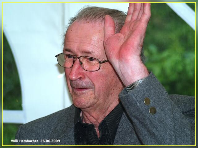 Unser ehemaliger Abschnittsleiter (A I) Alfred Haider auch Ehrenmitglied