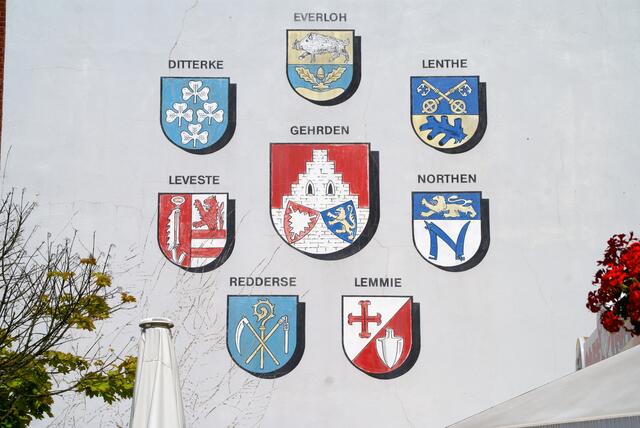 Wappen von Gehrden und seinen Ortsteilen