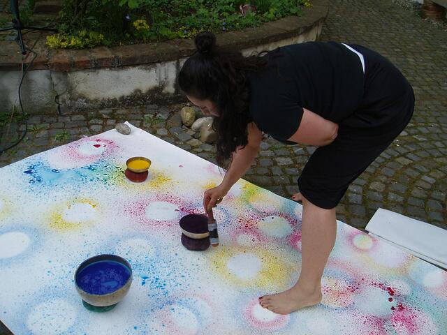Rebekka Antoniadou "Farben-Klang-Welten"