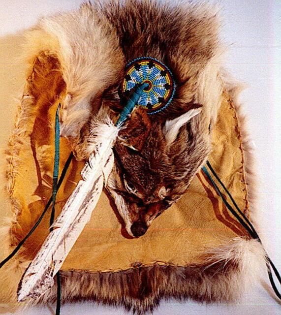 Schamane der Westl. Apachen , Kojotemaske