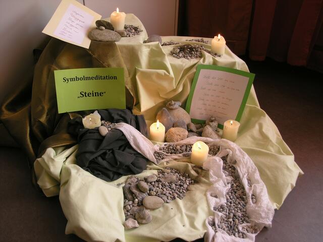 Symbolmeditation "Steine"
