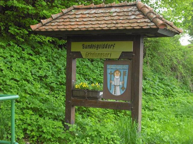 Nette Begrüßung