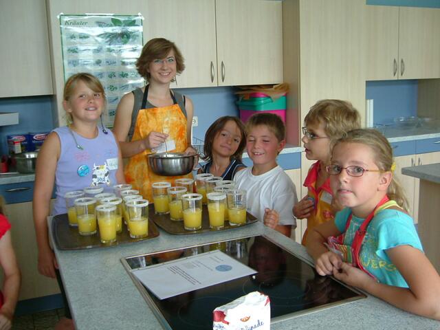 Teilnehme am Gersthofer Ferienprogramm - Frz. Kochen mit Kindern