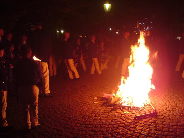 Hier werden alle Fackeln verbrand