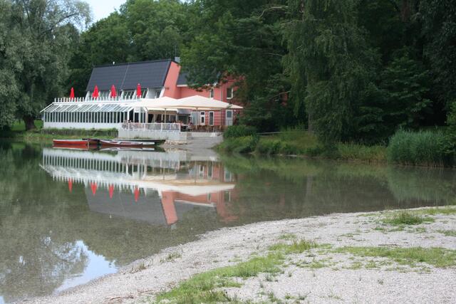 Das Restaurant mit Seeblick