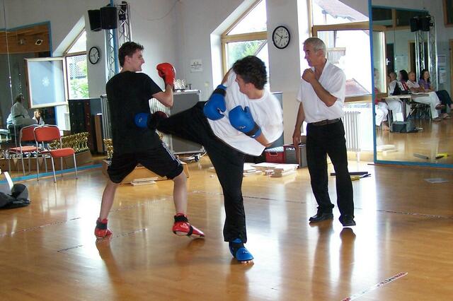 Die zwei Albaner (Brüder) im Finale