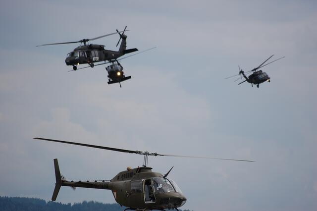 Hubschrauber Tänzchen