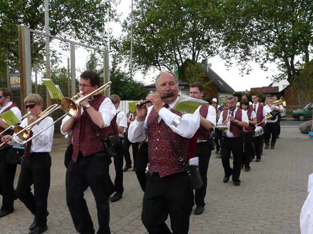 das letzte Ständchen vorm Fackelumzug
