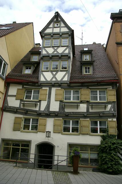 man hat den Eindruck, es würde eingedrückt