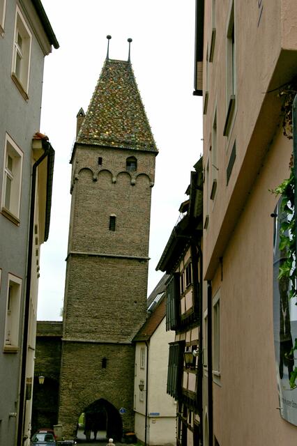 Blick auf den Metzgerturm