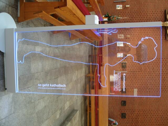 Infotafel zur Kommunion