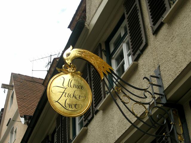 schönes altes Schild