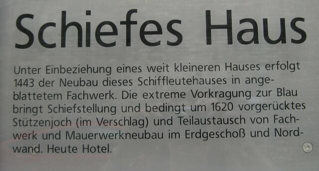Tafel zum nächsten