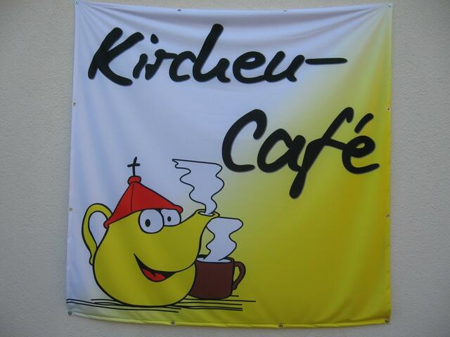 Aushang am Gemeindehaus