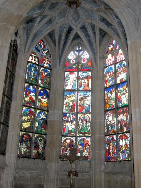 Glasfenster in der Bessererkapelle