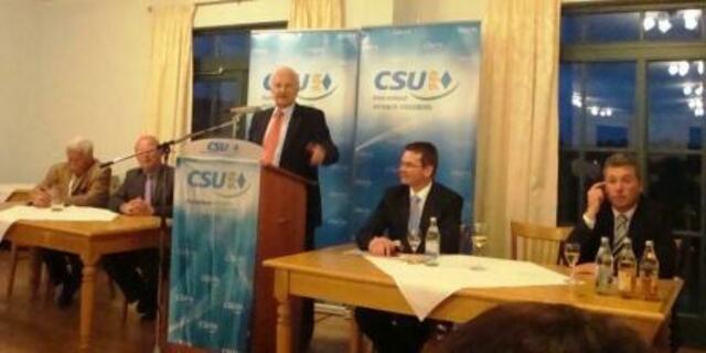 Auch Dr. Edmund Stoiber unterstützte Markus Ferber