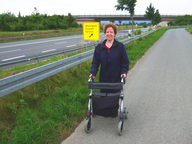 Abzweig nach Evestorf