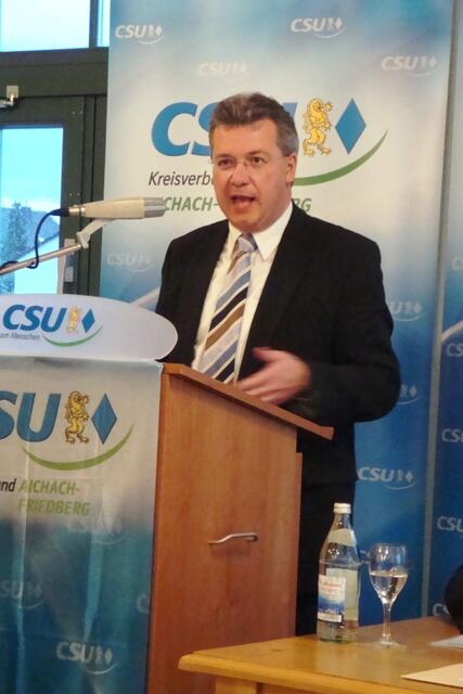 Markus Ferber mit einer guten Rede
