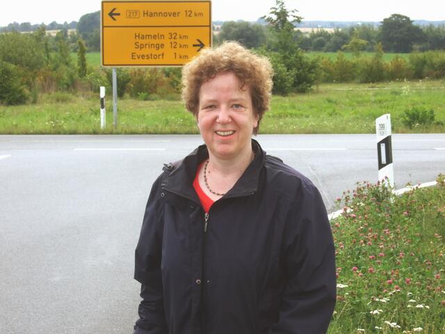 Nur noch 1 Km nach Evestorf
