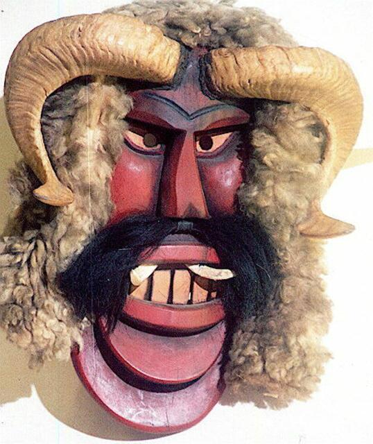 Ungarischer Krampus aus Mohacs