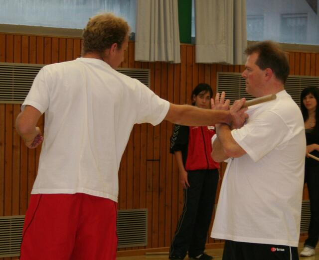 Markus erklärt Stockabwehr