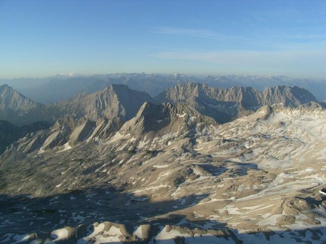 Morgen über dem Zugspitzplatt