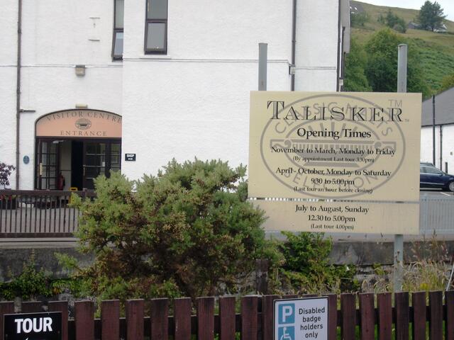 Carbost -  Talisker Whisky Destillerie