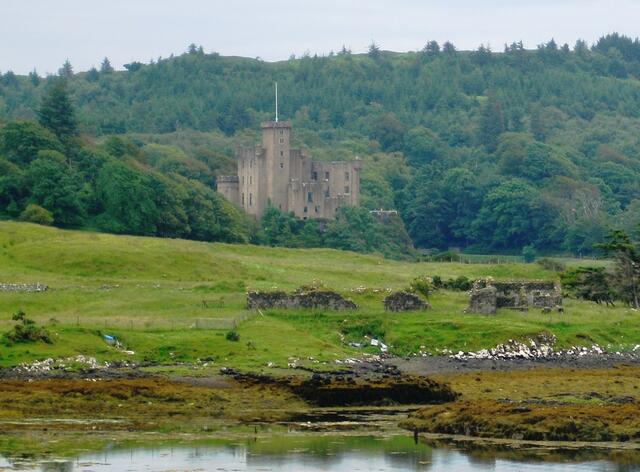 Dunvegan castle - seat of Macleods
