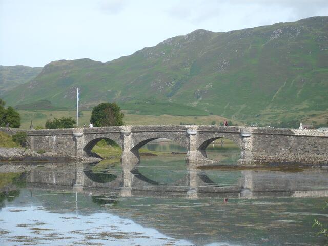 Brücke zur Eilean Donan Castle