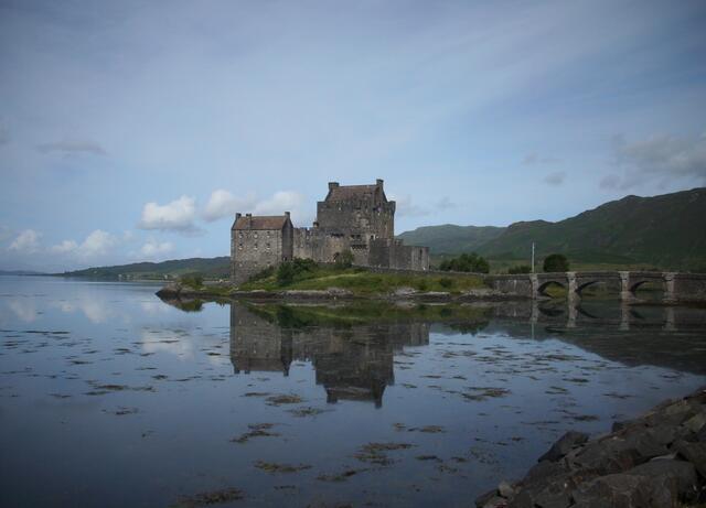 Eilean Donan Castle - Blick vom Loch Duich