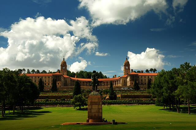 Regierungssitz in Pretoria