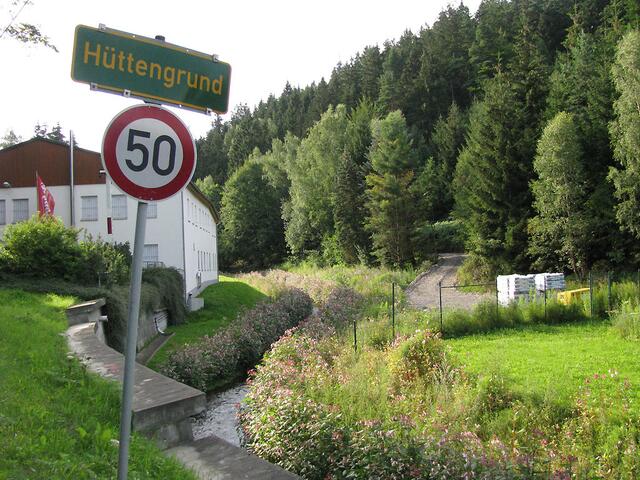 Hüttengrund, idyllisch im Tal zwischen Zöblitz und Marienberg gelegen
