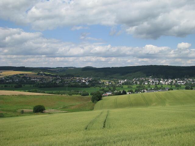 Noch ein Blick zurück nach Olbernhau
