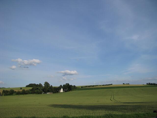Windkrafträder bei Großrückerswalde