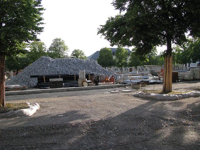 Der Marktplatz von Marienberg wird komplett neugestaltet