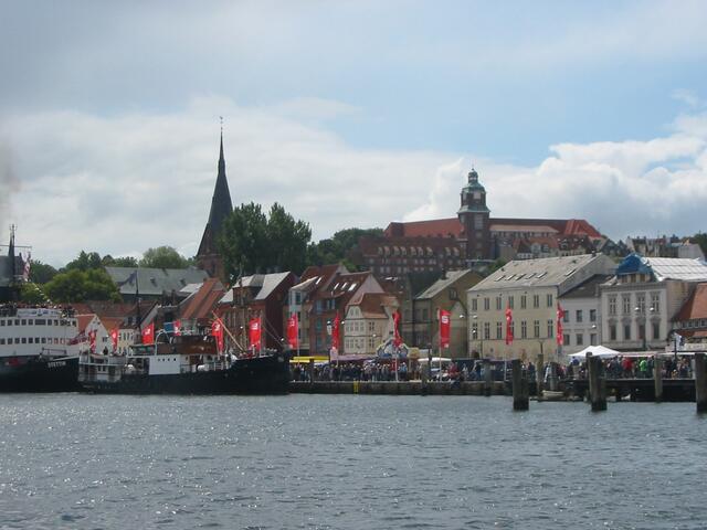 Blick auf Flensburg