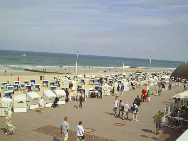 Der Strand von Westerland