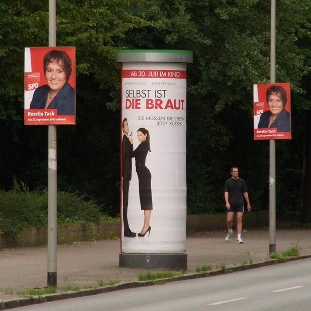 Selbst ist die Braut - selbst im Wahlkampf ...