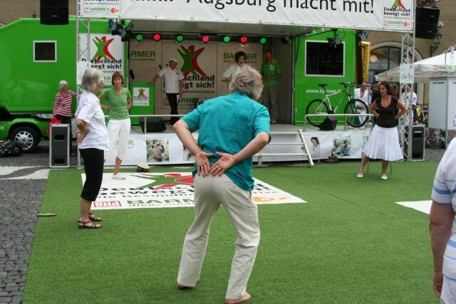 kein Kreuzweh, die Übung geht so