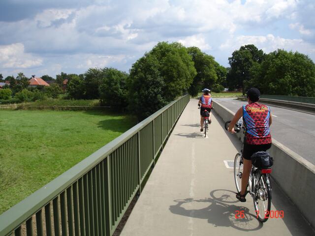 Die Räder rollen schön