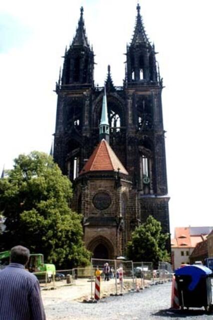 Bauarbeiten am Domplatz