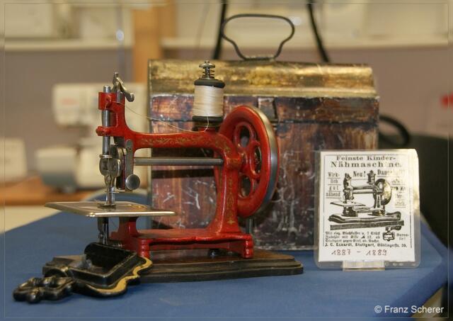 Kindernähmaschine "Eckardt" von 1887