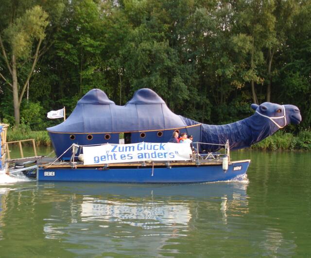 Ein blaues Kamel!!!