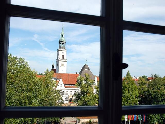 Blick auf die Stadtkirche